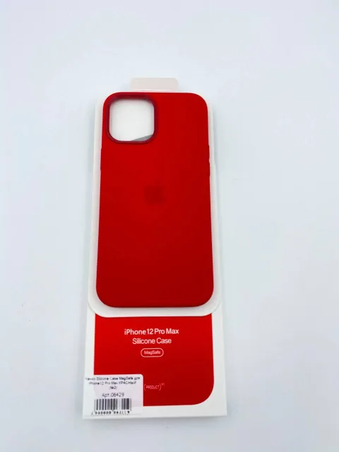 Чехол Silicone Case MagSafe для iPhone12 Pro Max КРАСНЫЙ, для iPhone 12 Pro Max, арт. 06429