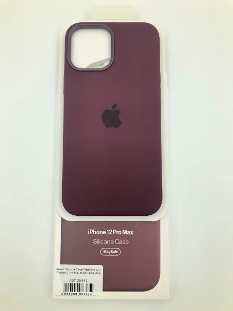 Чехол Silicone Case MagSafe для iPhone12 Pro Max МАРСАЛА, для iPhone 12 Pro Max, арт. 06441