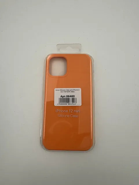 Чехол Silicone Case для iPhone12 mini ПАПАЙЯ (№52), для iPhone 12 mini, арт. 06460