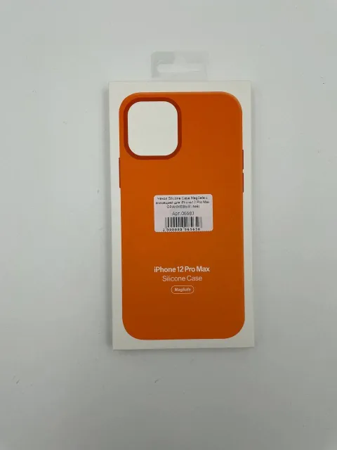 Чехол Silicone Case MagSafe с анимацией для iPhone12 Pro Max ОРАНЖЕВЫЙ (№6), для iPhone 12 Pro Max, арт. 06683