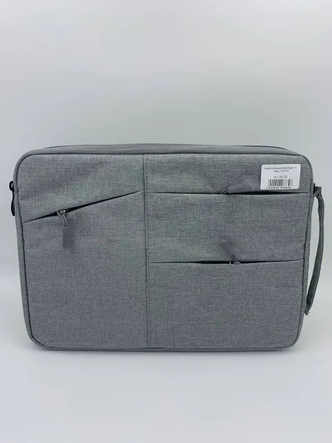 Чехол-сумка для MacBook 11", ткань СЕРЫЙ, для MacBook Air 11", арт. 06782