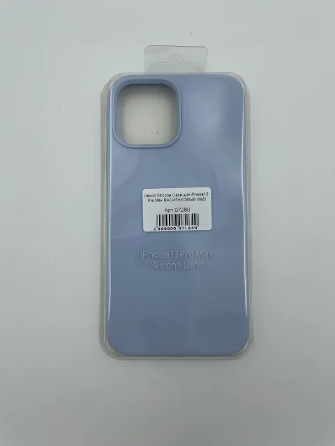 Чехол Silicone Case для iPhone13 Pro Max ВАСИЛЬКОВЫЙ (№5), для iPhone 13 Pro Max, арт. 07280