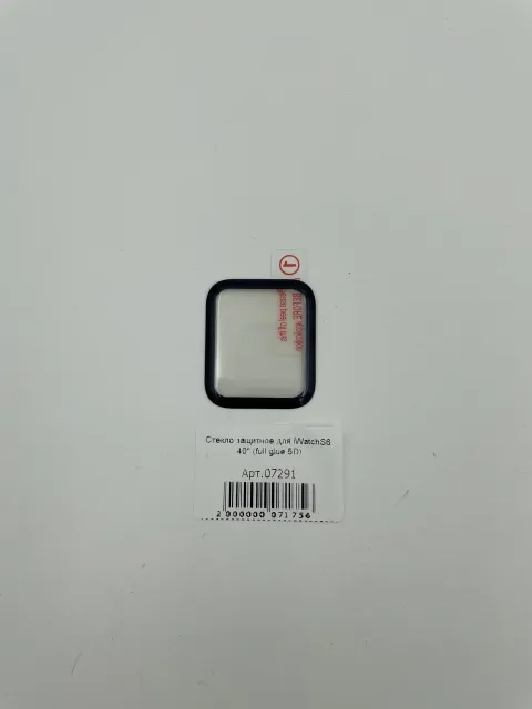 Стекло защитное для iWatchS6 40" (full glue 5D), для iWatch S6, арт. 07291