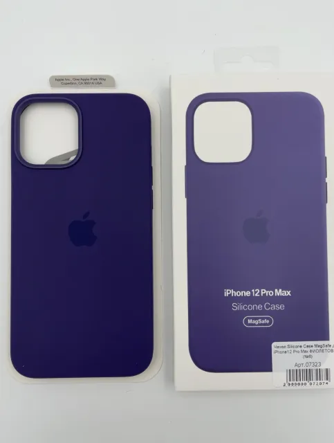 Чехол Silicone Case MagSafe для iPhone12 Pro Max ФИОЛЕТОВЫЙ, для iPhone 12 Pro Max, арт. 07323