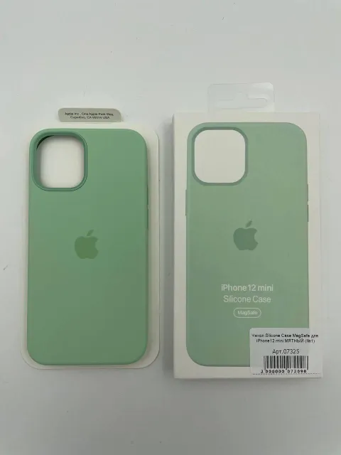 Чехол Silicone Case MagSafe для iPhone12 mini МЯТНЫЙ, для iPhone 12 mini, арт. 07325