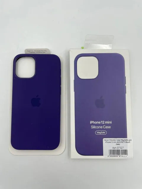 Чехол Silicone Case MagSafe для iPhone12 mini ФИОЛЕТОВЫЙ, для iPhone 12 mini, арт. 07327