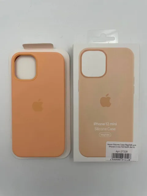 Чехол Silicone Case MagSafe для iPhone12 mini ПАПАЙЯ, для iPhone 12 mini, арт. 07328