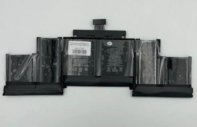 Аккумулятор для MacBook Pro Retina 15" A1618/A1398 2015г. (гарантия 4 мес.), для MacBook Pro 15", арт. 07358