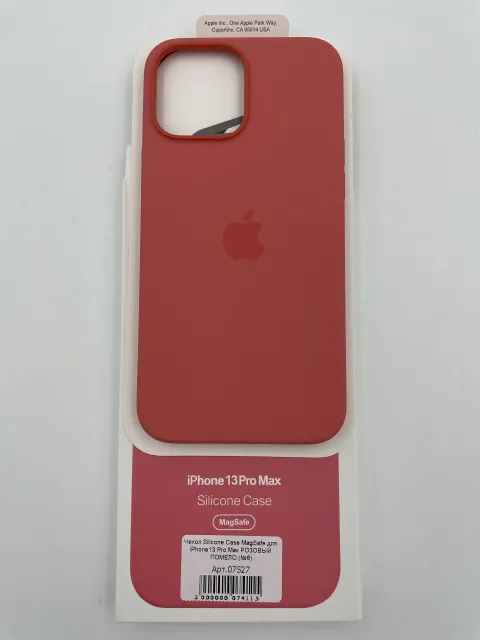 Чехол Silicone Case MagSafe для iPhone13 Pro Max РОЗОВЫЙ ПОМЕЛО, для iPhone 13 Pro Max, арт. 07527