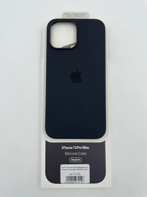 Чехол Silicone Case MagSafe для iPhone13 Pro Max ЧЕРНЫЙ, для iPhone 13 Pro Max, арт. 07530