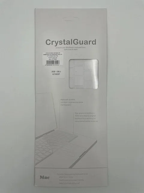 Силикон.накладка на клавиатуру для MacBook New Air 13" (А2337/A2179), америк.версия, арт. 07560