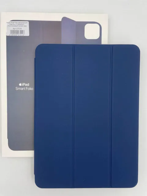 Чехол Smart Folio магнитный для iPad Pro 11" 2020/2021 ПОЛУНОЧНЫЙ СИНИЙ (№7), для iPad Pro 11" 2020, арт. 07639