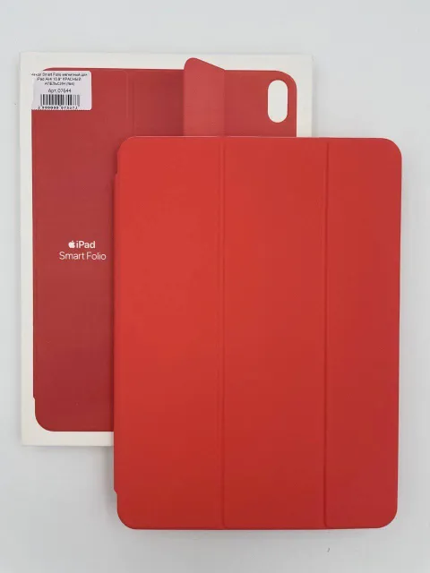 Чехол Smart Folio магнитный для iPad Air4 10.9" КРАСНЫЙ АПЕЛЬСИН (№3), для iPad Air 4 10.9", арт. 07644