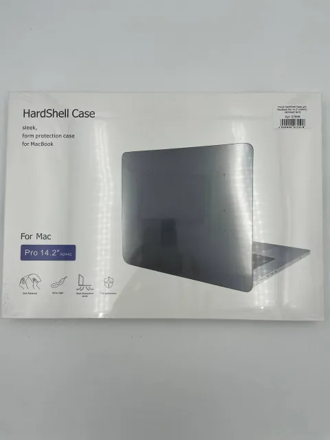 Чехол HardShell Case для MacBook Pro 14.2" (A2442) ЧЕРНЫЙ №2, для MacBook Pro 14.2", арт. 07668