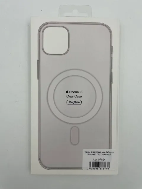 Чехол Clear Case Acryl MagSafe для iPhone13 ПРОЗРАЧНЫЙ, для iPhone 13, арт. 07694