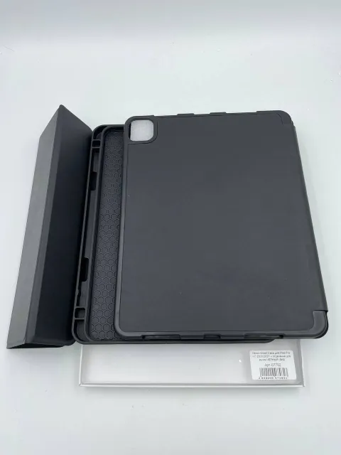 Чехол Smart Case для iPad Pro 11" 2020/2021 + отделение для ручки ЧЕРНЫЙ (№5), для iPad Pro 11" 2020, арт. 07702