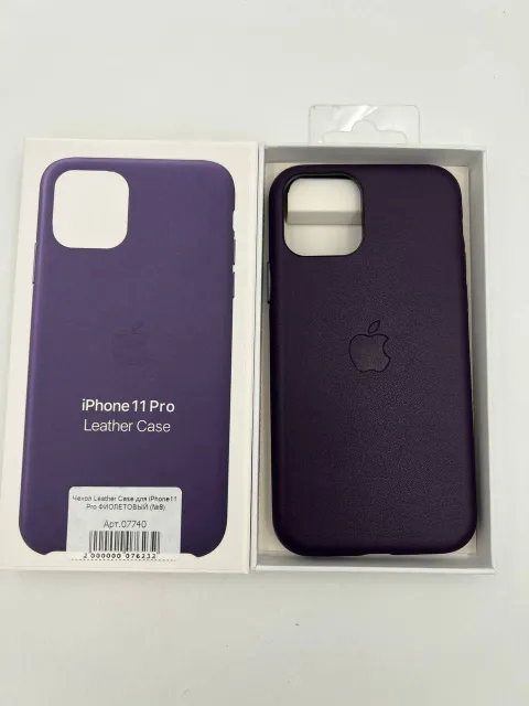 Чехол Leather Case MagSafe для iPhone11 Pro ФИОЛЕТОВЫЙ (№8), для iPhone 11 Pro, арт. 07740