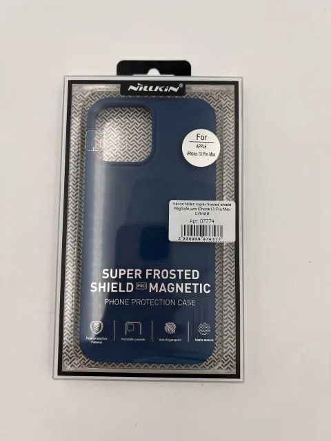 Чехол Nillkin super frosted shield MagSafe для iPhone13 Pro Max СИНИЙ, для iPhone 13 Pro Max, арт. 07774