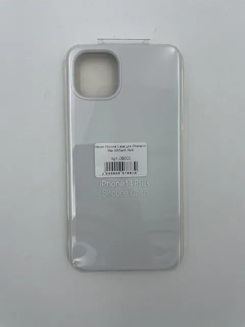 Чехол Silicone Case для iPhone14 Plus БЕЛЫЙ (№9), для iPhone14 Max, арт. 08001