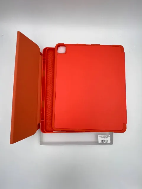 Чехол Smart Case для iPad Pro 12.9" 2020 + отделение для ручки ОРАНЖЕВЫЙ (№14), для iPad Pro 12.9" 2021, арт. 08105