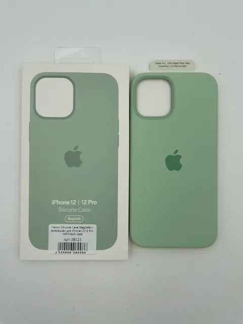 Чехол Silicone Case MagSafe с анимацией для iPhone12/12 Pro МЯТНЫЙ (№9), для iPhone 12, iPhone 12 Pro, арт. 08125