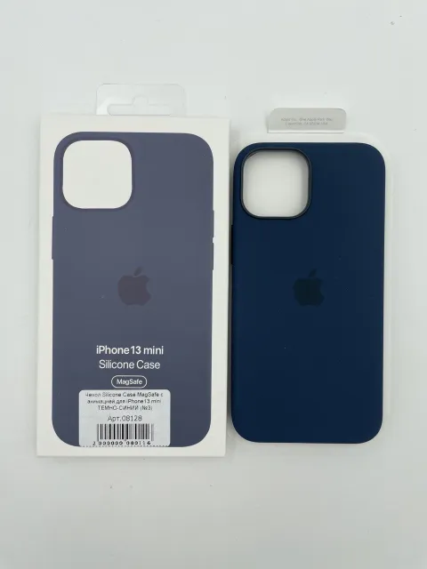 Чехол Silicone Case MagSafe с анимацией для iPhone13 mini ТЕМНО-СИНИЙ (№3), для iPhone 13 mini, арт. 08128