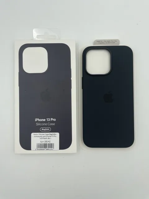Чехол Silicone Case MagSafe с анимацией для iPhone13 Pro ЧЕРНЫЙ (№1), для iPhone 13 Pro, арт. 08142