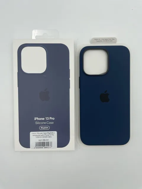 Чехол Silicone Case MagSafe с анимацией для iPhone13 Pro ТЕМНО-СИНИЙ (№3), для iPhone 13 Pro, арт. 08144