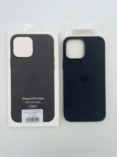 Чехол Silicone Case MagSafe с анимацией для iPhone13 Pro Max ЧЕРНЫЙ (№1), для iPhone 13 Pro Max, арт. 08146