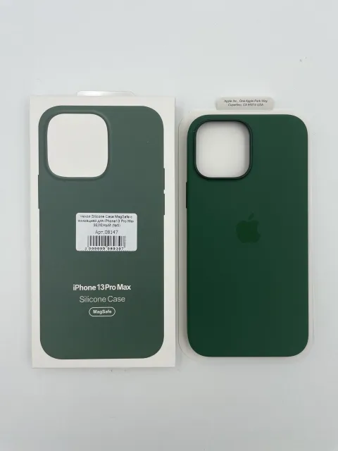 Чехол Silicone Case MagSafe с анимацией для iPhone13 Pro Max ЗЕЛЕНЫЙ (№5), для iPhone 13 Pro Max, арт. 08147