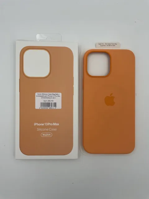 Чехол Silicone Case MagSafe с анимацией для iPhone13 Pro Max ОРАНЖЕВЫЙ (№7), для iPhone 13 Pro Max, арт. 08148