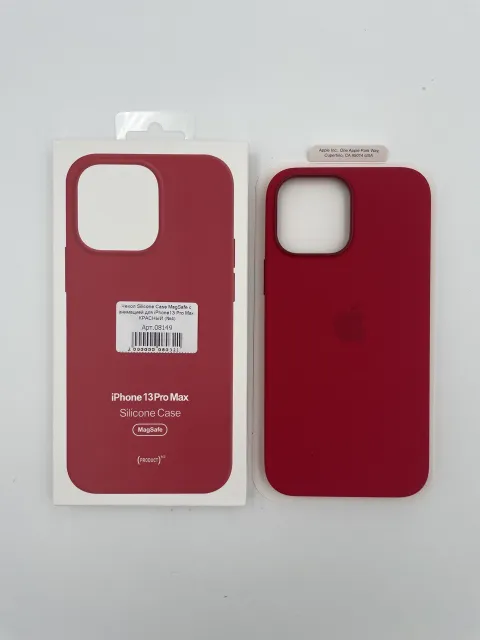 Чехол Silicone Case MagSafe с анимацией для iPhone13 Pro Max КРАСНЫЙ (№4), для iPhone 13 Pro Max, арт. 08149