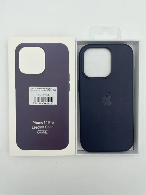 Чехол Leather Case MagSafe с анимацией для iPhone14 Pro ФИОЛЕТОВЫЙ (№4), для iPhone 14 Pro, арт. 08164