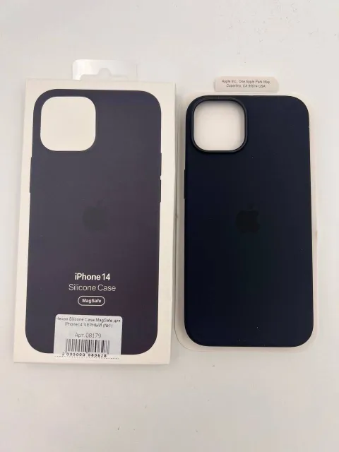 Чехол Silicone Case MagSafe с анимацией для iPhone14 ЧЕРНЫЙ (№1), для iPhone 14, арт. 08179