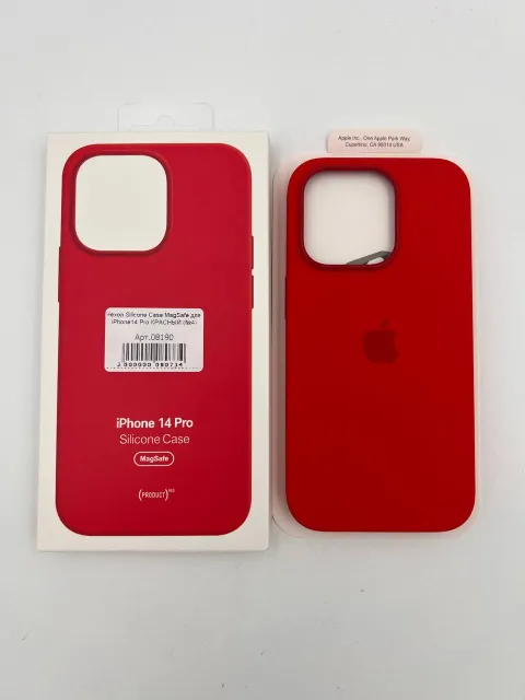 Чехол Silicone Case MagSafe с анимацией для iPhone14 Pro КРАСНЫЙ (№4), для iPhone14 Pro, арт. 08190