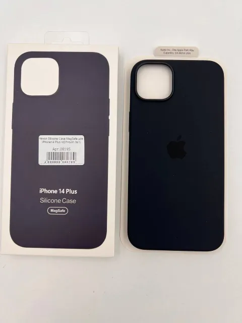 Чехол Silicone Case MagSafe с анимацией для iPhone14 Plus ЧЕРНЫЙ (№1), для iPhone14 Plus, арт. 08195