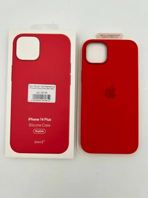 Чехол Silicone Case MagSafe с анимацией для iPhone14 Plus КРАСНЫЙ (№4), для iPhone14 Plus, арт. 08198