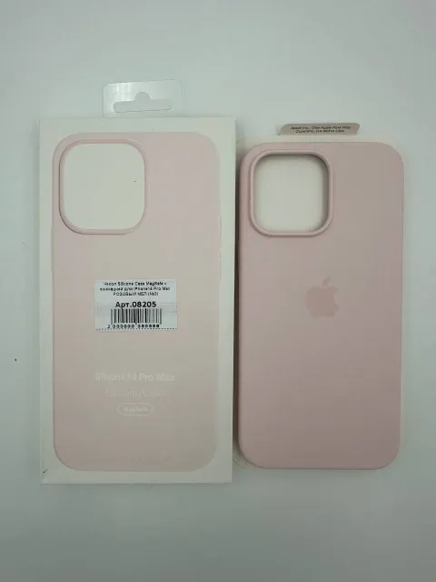 Чехол Silicone Case MagSafe с анимацией для iPhone14 Pro Max РОЗОВЫЙ МЕЛ (№3), для iPhone14 Pro Max, арт. 08205