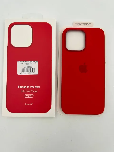 Чехол Silicone Case MagSafe с анимацией для iPhone14 Pro Max КРАСНЫЙ (№4), для iPhone14 Pro Max, арт. 08206