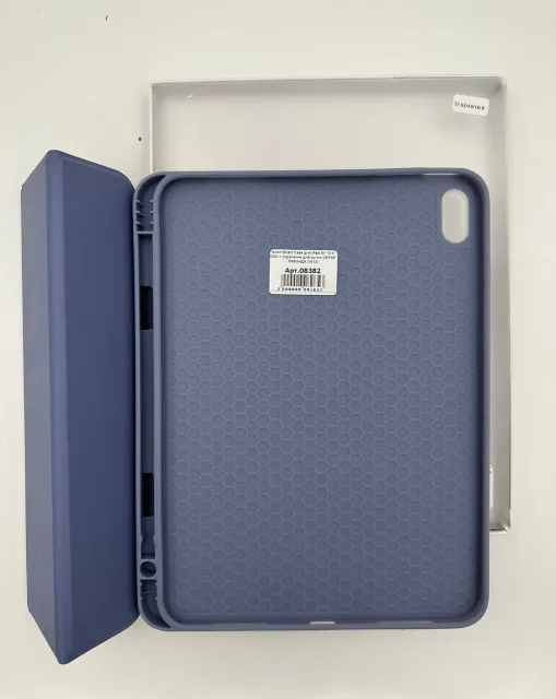 Чехол Smart Case для iPad Air5 10.9" 2022 + отделение для ручки СЕРАЯ ЛАВАНДА (№13), для iPad Air 10.9" 2022, арт. 08382