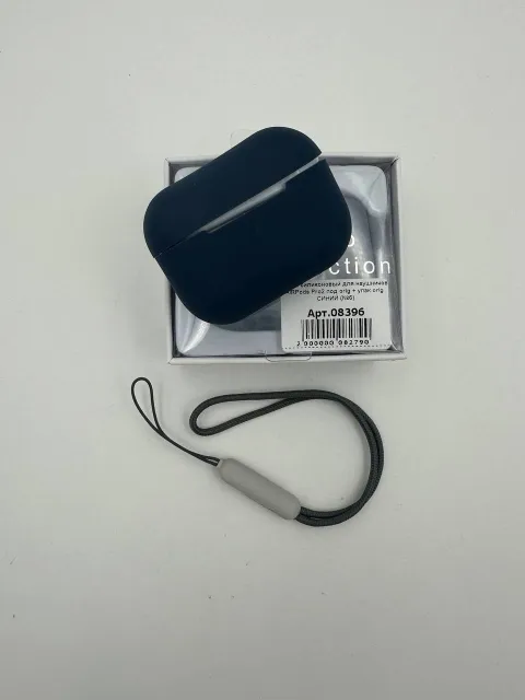 Чехол силиконовый для наушников AIRPods Pro2 под orig + упак.orig СИНИЙ (№6), для AirPods Pro2, арт. 08396