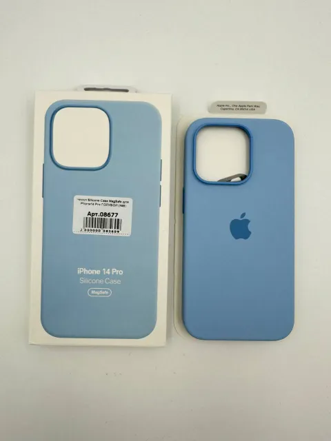 Чехол Silicone Case MagSafe с анимацией для iPhone14 Pro ГОЛУБОЙ (№9), для iPhone14 Pro, арт. 08677
