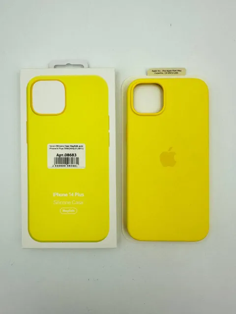 Чехол Silicone Case MagSafe с анимацией для iPhone14 Plus ЛИМОННЫЙ (№12), для iPhone14 Plus, арт. 08683