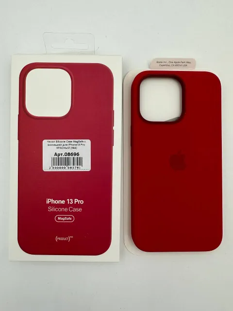 Чехол Silicone Case MagSafe с анимацией для iPhone13 Pro КРАСНЫЙ (№4), для iPhone 13 Pro, арт. 08696