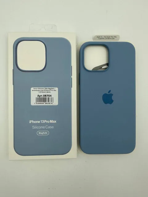 Чехол Silicone Case MagSafe с анимацией для iPhone13 Pro Max ГОЛУБОЙ (№10), для iPhone 13 Pro Max, арт. 08704
