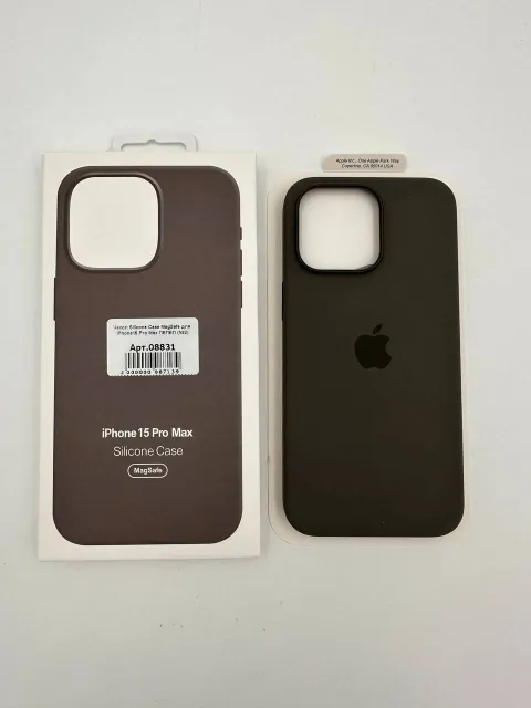 Чехол Silicone Case MagSafe с анимацией для iPhone15 Pro Max ПЕПЕЛ (№2), для iPhone 15 Pro Max, арт. 08831