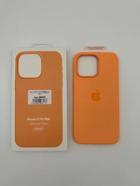 Чехол Silicone Case MagSafe с анимацией для iPhone15 Pro Max ОРАНЖЕВЫЙ (№7), для iPhone 15 Pro Max, арт. 08835
