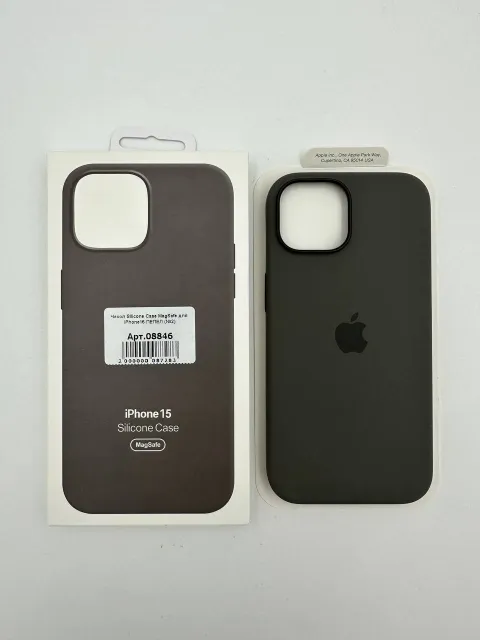 Чехол Silicone Case MagSafe с анимацией для iPhone15 ПЕПЕЛ (№2), для iPhone 15, арт. 08846