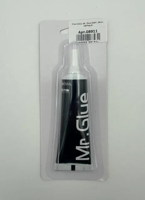 Клей 2UUL Mr. Glue DA41, 25мл, ЧЕРНЫЙ, для Клей, арт. 08911