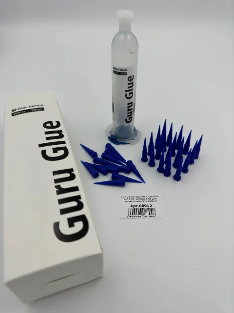 Клей силиконовый 2UUL Guru Glue Soft Buffer Adhesive DA49 для клеевого пистолета, БЕЛЫЙ, для Клей, арт. 08912
